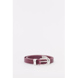 OUR LEGACY SHADOW BERRY 2CM BELT